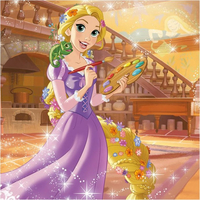 DINO Puzzle Disney princezny 3x55 dílků