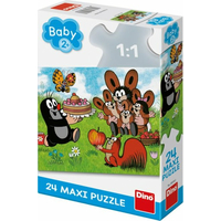 DINO Puzzle Krteček: Narozeniny MAXI 24 dílků