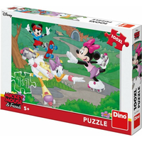 DINO Puzzle Minnie sportuje XL 100 dílků