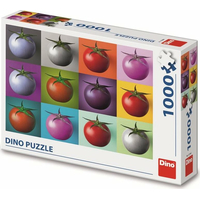 DINO Puzzle Pop Art: Rajčata 1000 dílků