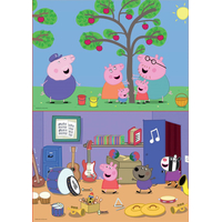 EDUCA Puzzle Prasátko Peppa 2x48 dílků