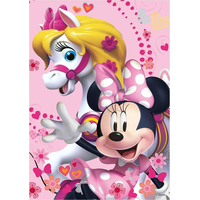 DINO Puzzle s drahokamy Minnie 200 dílků