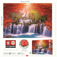 EDUCA Puzzle Vodopád v Thajsku 2000 dílků