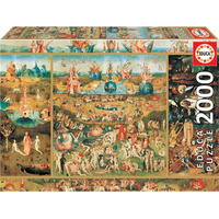 EDUCA Puzzle Zahrada pozemských rozkoší 2000 dílků