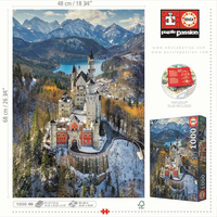 EDUCA Puzzle Zámek Neuschwanstein ze vzduchu 1000 dílků
