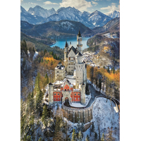 EDUCA Puzzle Zámek Neuschwanstein ze vzduchu 1000 dílků