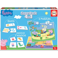 EDUCA Soubor her Prasátko Peppa 4v1