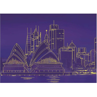 DINO Svítící puzzle Opera v Sydney 1000 dílků