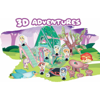 EDUCA 3D puzzle Vílí domeček 65 dílků
