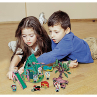 EDUCA 3D puzzle Vílí domeček 65 dílků