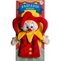 TEDDIES Maňásek Kašpárek s rolničkou 27 cm