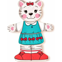 WOODY Oblékání - Kočička