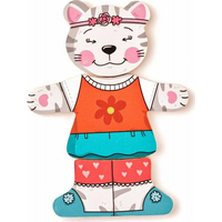 WOODY Oblékání - Kočička