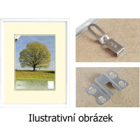 BFHM Plastový rám 45x30cm - bílý