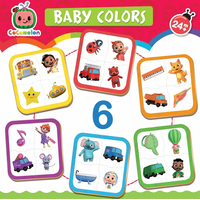 EDUCA Baby puzzle CoComelon: Poznávej barvy 6x4 dílky