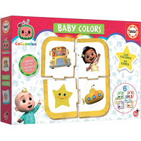 EDUCA Baby puzzle CoComelon: Poznávej barvy 6x4 dílky