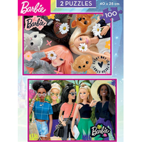 EDUCA Puzzle Barbie 2x100 dílků