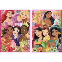 EDUCA Puzzle Disney princezny 2x500 dílků