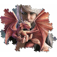 CLEMENTONI Puzzle Dračí druh 1000 dílků