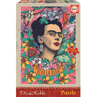 EDUCA Puzzle Frida Kahlo: Viva la vida 500 dílků