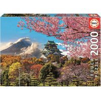 EDUCA Puzzle Hrad v Ósace, Japonsko 2000 dílků