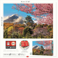EDUCA Puzzle Hrad v Ósace, Japonsko 2000 dílků