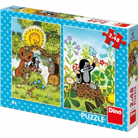 DINO Puzzle Krteček a přátelé 2x48 dílků