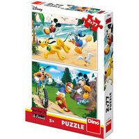 DINO Puzzle Mickey sportuje 2x77 dílků