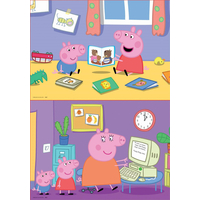 EDUCA Puzzle Prasátko Peppa 2x20 dílků