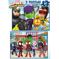 EDUCA Puzzle Spidey a jeho úžasní přátelé 2x20 dílků