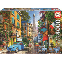 EDUCA Puzzle Staré pařížské ulice 4000 dílků