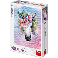 DINO Relax puzzle Jednorožec XL 500 dílků