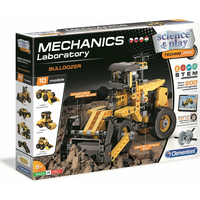 CLEMENTONI Science&Play Mechanická laboratoř 10v1 Buldozer