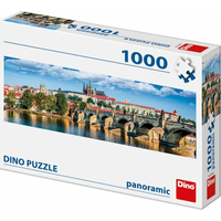 DINO Panoramatické puzzle Pražský hrad, Česká republika 1000 dílků
