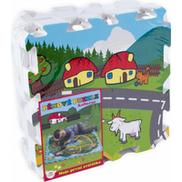 TEDDIES Pěnové puzzle Moje první zvířátka (29x29)