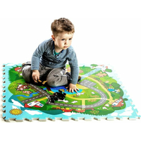 TEDDIES Pěnové puzzle Moje první zvířátka (29x29)