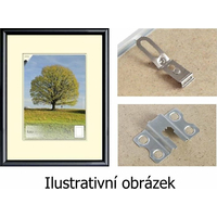 BFHM Plastový rám na puzzle 59,4x42cm A2 - černý