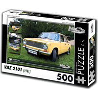 RETRO-AUTA Puzzle č. 6 VAZ 2101 (1981) 500 dílků