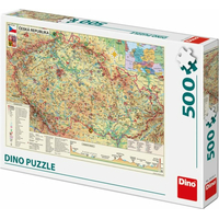 DINO Puzzle Mapa České republiky 500 dílků