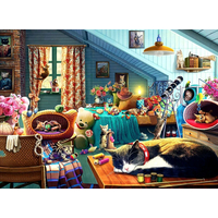 ANATOLIAN Puzzle Pokoj pro kočky 260 dílků