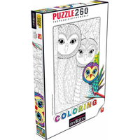 ANATOLIAN Coloring puzzle Rodina soviček 260 dílků
