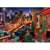 ART PUZZLE Puzzle Brooklyn z terasy 1500 dílků