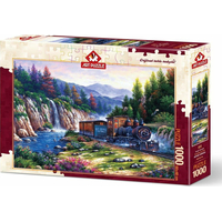 ART PUZZLE Puzzle Cestování vlakem 1000 dílků