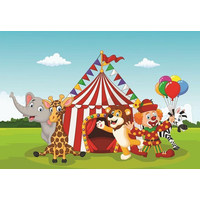 ART PUZZLE Puzzle Cirkus a lunapark 24+35 dílků