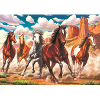 ART PUZZLE Puzzle Divoké koně v údolí 1000 dílků