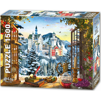 STAR Puzzle Horský hrad 1500 dílků