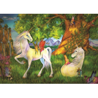 ART PUZZLE Puzzle Jednorožci 100 dílků