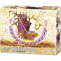 STAR Puzzle Jelen pro štěstí 300 dílků