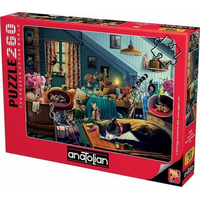 ANATOLIAN Puzzle Pokoj pro kočky 260 dílků