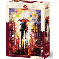ART PUZZLE Puzzle Láska pod deštníkem 500 dílků
